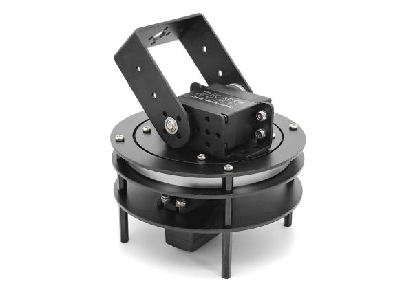 二維電動帶軸承舵機云臺